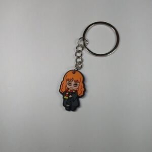 🆓 Free W/Purchase Harry Potter Anime Style Ginny Wesley Keychain NWT